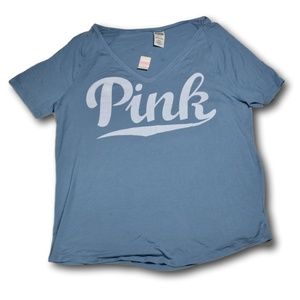 PINK Victoria's Secret Logo Top Size Small